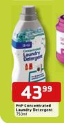 PnP Concentrated Laundry Detergent-750ml