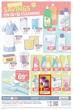 Pick N Pay : Summer Savings On Spring Cleaning (23 Sep - 6 Oct 2013), page 8