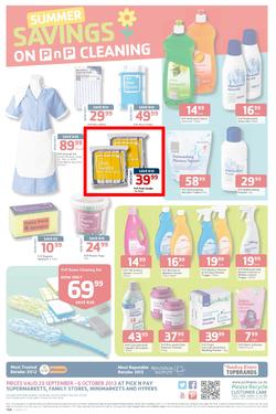Pick N Pay : Summer Savings On Spring Cleaning (23 Sep - 6 Oct 2013), page 8