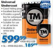 Trade Mark Universal Undercoat-20L