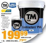 Trade Mark Contractors PVA-20L