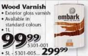 Embark Wood Varnish-1L