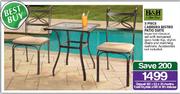 3 Piece Cabrera Bistro Patio Suite