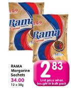 Rama Margarine Sachets-50g-Each