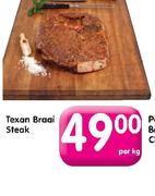 Texan Braai Steak -Per Kg