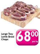Large Tray Lamb Braai Chops-per kg Each