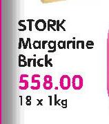Stork Margarine Brick-18x1kg