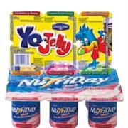 Nutriday Loq Fat Smooth Yoghurt or Yo-Jelly(All Flavours)-100gm Each