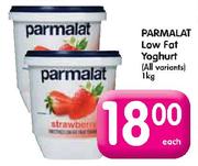 Parmalat Low Fat Yoghurt(All Variants)-1kg Each