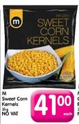 M Sweet Corn Kernels No Vat-2kg