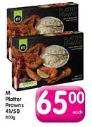 M Platter Prawns 41/50-800gm Each