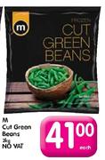 M Cut Green Beans No Vat-2kg