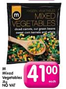 M Mixed Vegetables No Vat-2kg