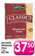 McCains Wholesale Chips-2.5kg