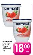 Parmalat Low Fat Yoghurt(All Flavours)-1kg Each