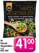 M Mixed Vegetables-2kg Each