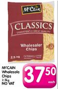 MCain Wholesale Chips-2.5kg Each