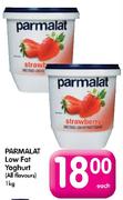 Parmalat Low Fat Yoghurt(All Flavours)-1kg Each