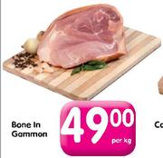 Bone In Gammon-Per Kg