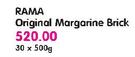 Rama Original Margraine Brick-30x500G