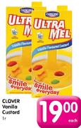 Clover Vanilla Custard-1Ltr
