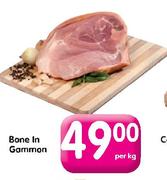 Bone In Gammon Per Kg