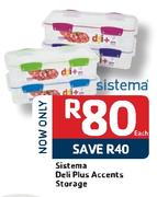 Sistema Deli Plus Accents Storage-Each