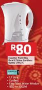 Counter Point Big CPRU17C Deal 1.7L Cordless Kettle
