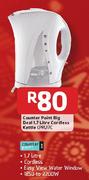 Counter Point Big Deal 1.7L Cordless Kettle CPRU17C