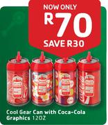 Cool Gear Can With Coca-Cola Graphics-120z