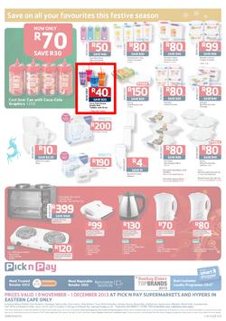 Pick N Pay Eastern Cape : Save On All Your Festive Favourites (19 Nov - 1 Dec 2013), page 8