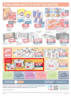 Pick N Pay KZN : More Ways To Save This Winter (23 Jul - 4 Aug 2013), page 8