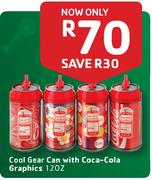 Cool Gear Can With Coca-Cola Graphics 120Z-Each