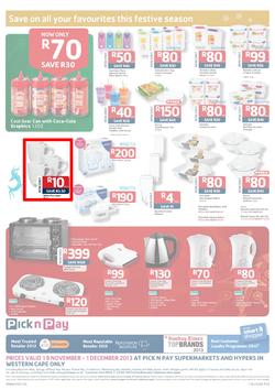 Pick N Pay Western Cape : Save On All Your Festive Favourites (19 Nov - 1 Dec 2013), page 8