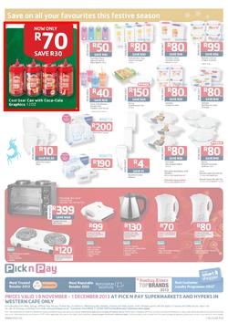 Pick N Pay Western Cape : Save On All Your Festive Favourites (19 Nov - 1 Dec 2013), page 8