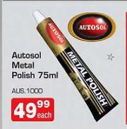 Midas Autosol Metal Polish 75ml