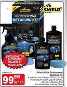 Shield 5 Pce Professional Detaling Kit