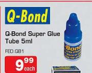 Q Bond Super Glue Tube-5ml