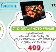 Fotomate 7" Digital Photo Frame
