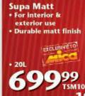 Colour Co Supa Matt-20L
