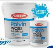 Plascon Polvin Walls & Ceilings-5L