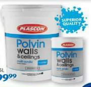 Plascon Polvin Walls & Ceilings-20L