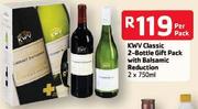 KWV Classic 2-Bottle Gift Pack With Balsamic Reduction-2X750ml Per Pack