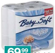 Baby Soft Dubbellaag Toiletrolle-18's