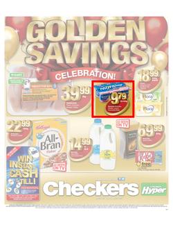 Checkers Western Cape : Golden savings (8 Jul - 14 Jul 2013), page 1