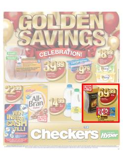 Checkers Western Cape : Golden savings (8 Jul - 14 Jul 2013), page 1