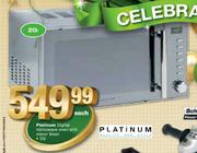 Platinum 20L Digital Microwave Oven With Mirror Finish-Each