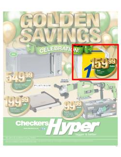 Checkers Hyper Western Cape : Golden savings (24 Jun - 14 Jul 2013), page 1