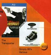 The Transporter Or Simply 80's Various CD's & Blu-Rays-3 Nos