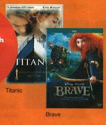 Titanic Or Brave DVDs-2 Nos 